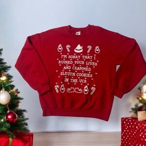 I’m Sorry I Ruined Your Christmas Unisex Crewneck Sweatshirt Size Medium